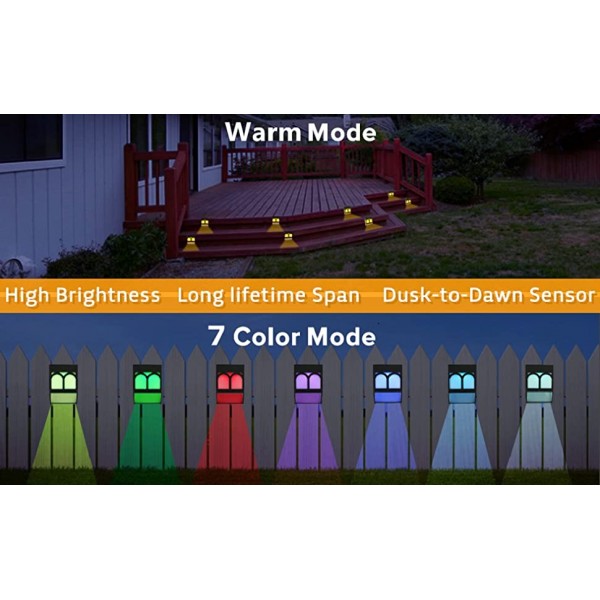 Solar Fence Lights