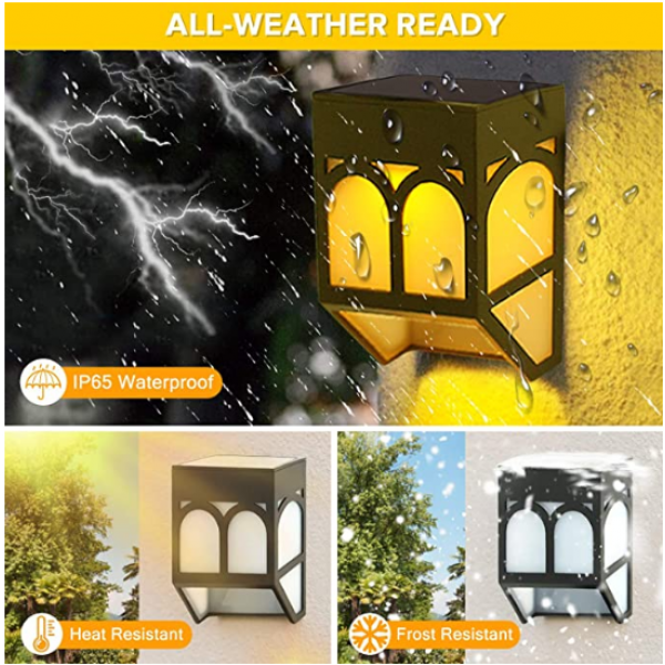 Solar Fence Lights