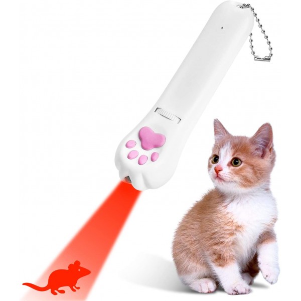 Shengsite Indoor Cats Interactive cat/Dog Toys, Red LED Projection, pet Training Supplies,Gifts for Children.
