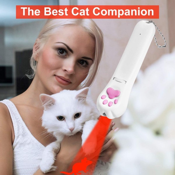 Shengsite Indoor Cats Interactive cat/Dog Toys, Red LED Projection, pet Training Supplies,Gifts for Children.